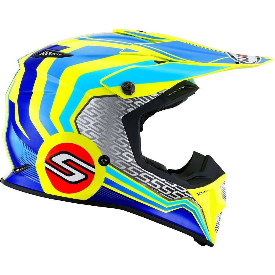 SUOMY-HULLS MX SPEED PRO FORWARD BLUE/YELLOW – 5 – Maximomoto PT