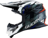 SUOMY-CASCOS MR JUMP UNLEASHED BLACK/RED
