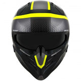 SUOMY-CASCOS ARMOR CREW BLACK/YELLOW