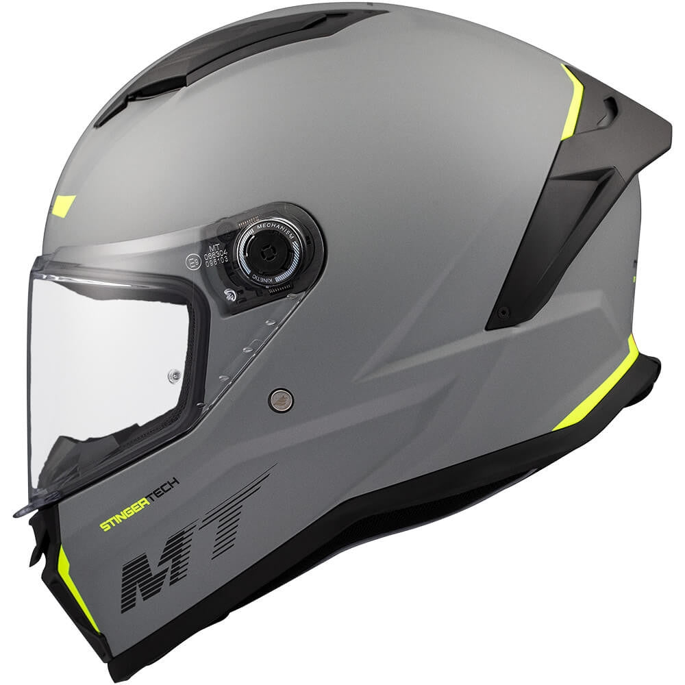 MT - Casco Integral Stinger 2 Solid A12 Gris/Matt – 1 – Maximomoto PT