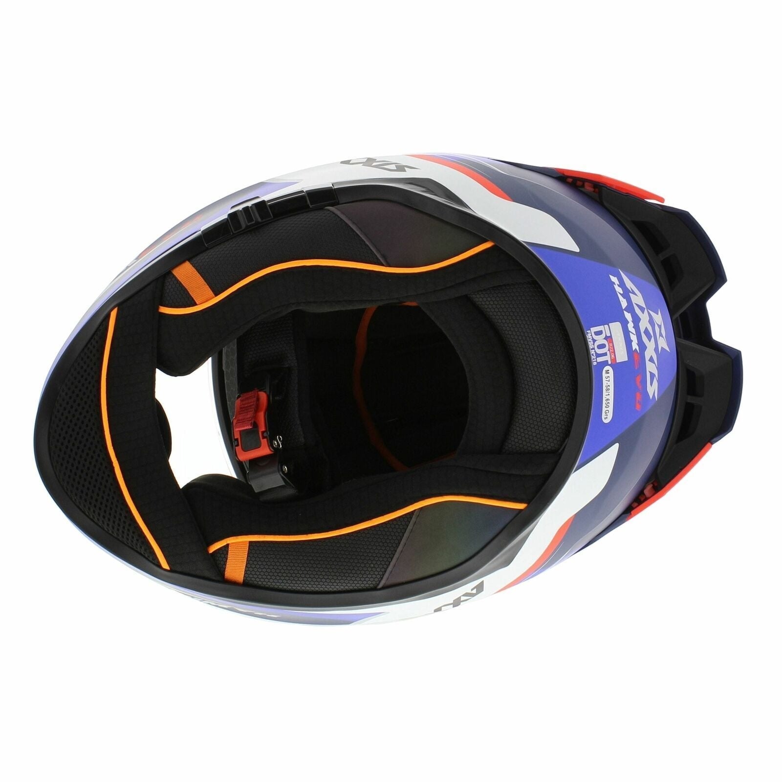 AXXIS - Hawk SV EVO Daytona C7 Matt Blue Integral Hull – 3 – Maximomoto PT