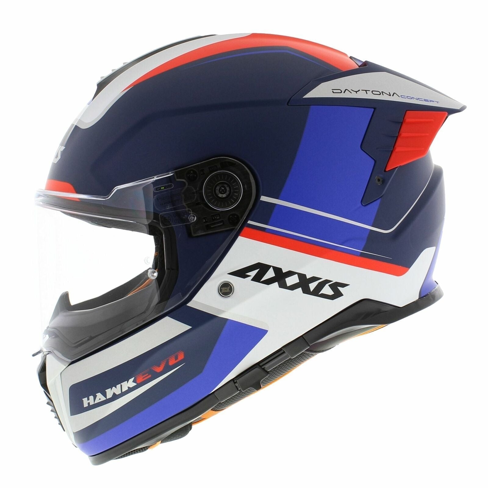 AXXIS - Hawk SV EVO Daytona C7 Matt Blue Integral Hull – 1 – Maximomoto PT