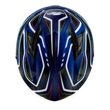 KAPPA - CASCO FULL KV56/NEONNEGRO-BR/AZUL