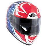 KAPPA - CASCO FULL KV41/DALLAS.D/SIMPLE BLANCO/ROJO