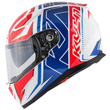 KAPPA - CASCO FULL KV41/DALLAS.D/SIMPLE BLANCO/ROJO