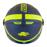 KAPPA - CASCO DJET KV40/HAWAII.D/SHAPES AZUL-MT/YELLOW