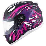 KAPPA - CASCO FULL KV38/HOUSTON.D/SPRAY LADY NEGRO/FUCSIA