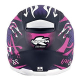 KAPPA - CASCO FULL KV38/HOUSTON.D/SPRAY LADY NEGRO/FUCSIA