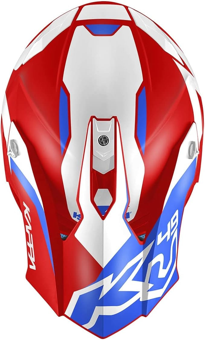 KAPPA - CASCO FULL KV49/CROSSD/GREAT ROJO-BR/BLANCO – 3 – Maximomoto PT