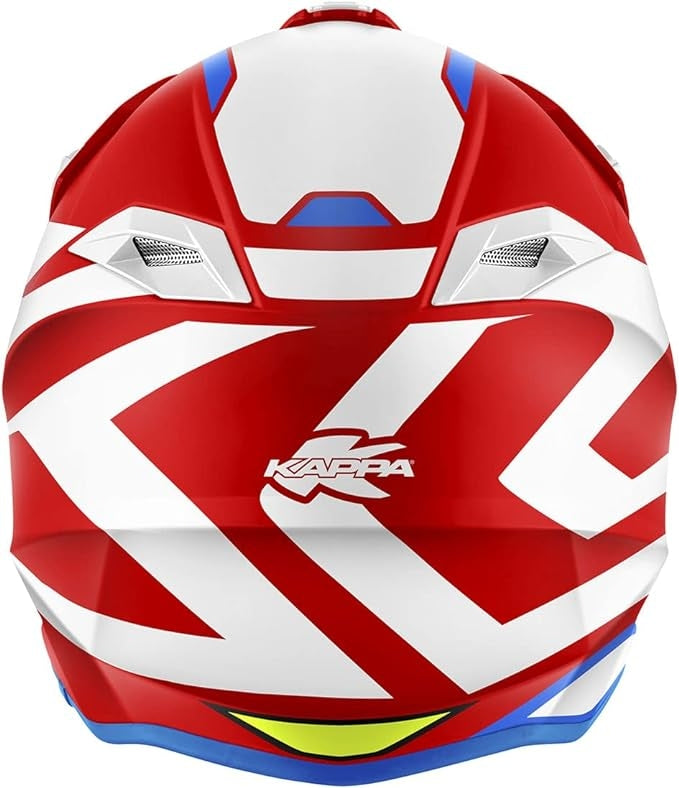 KAPPA - CASCO FULL KV49/CROSSD/GREAT ROJO-BR/BLANCO – 4 – Maximomoto PT