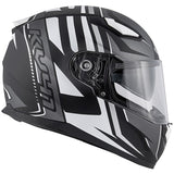 KAPPA - CASCO FULL KV41/DALLAS.D/SIMPLE NEGRO-MT/TITANIO