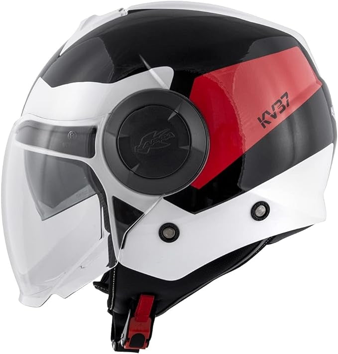 KAPPA - JET HOUSING KV37/EVOD/SHARP WHITE-BR/BLACK/RED – 2 – Maximomoto PT