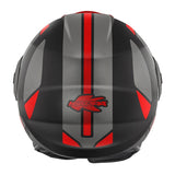 KAPPA - CASCO JET KV37/EVOD/STYLE NEGRO-MT/TITANIO/ROJO