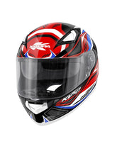 KAPPA - CASCO FULL KV41/DALLAS.O/PLD/FIGHTER ROJO-BR/AZUL/BLANCO – Maximomoto PT