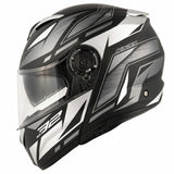 KAPPA - CASCO MOD KV32/ORLANDO.P/J.D/STRONG NEGRO-MT/PLATA