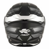 KAPPA - CASCO MOD KV32/ORLANDO.P/J.D/STRONG NEGRO-MT/PLATA