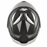 KAPPA - CASCO MOD KV32/ORLANDO.P/J.D/STRONG NEGRO-MT/PLATA