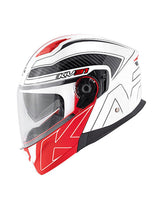KAPPA - CASCO MOD KV31/ARIZONA.D/BIGGER BLANCO/NEGRO – Maximomoto PT