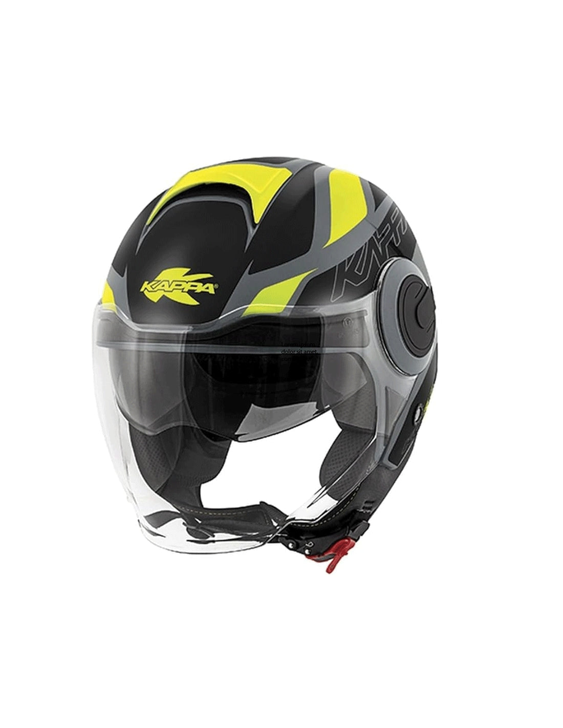KAPPA - CASCO JET KV37/OREGON.D/READY GRIS-MT/NEGRO/YELLOW – 1 – Maximomoto PT