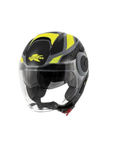 KAPPA - CASCO JET KV37/OREGON.D/READY GRIS-MT/NEGRO/YELLOW – Maximomoto PT