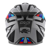 KAPPA - CASCO FULL KV30/EVO O/PLD/GRAYER GRIS-MT/NEGRO