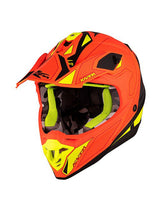 KAPPA - CASCO FULL KV49/CROSSD/GREAT NEGR-MT/NARANJA – Maximomoto PT