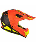 KAPPA - CASCO FULL KV49/CROSSD/GREAT NEGR-MT/NARANJA