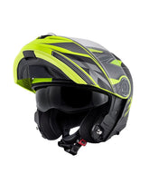 KAPPA - CASCO MOD KV32/ORLANDO.P/JD/STRONG NEGRO-MT/YELLOW – Maximomoto PT