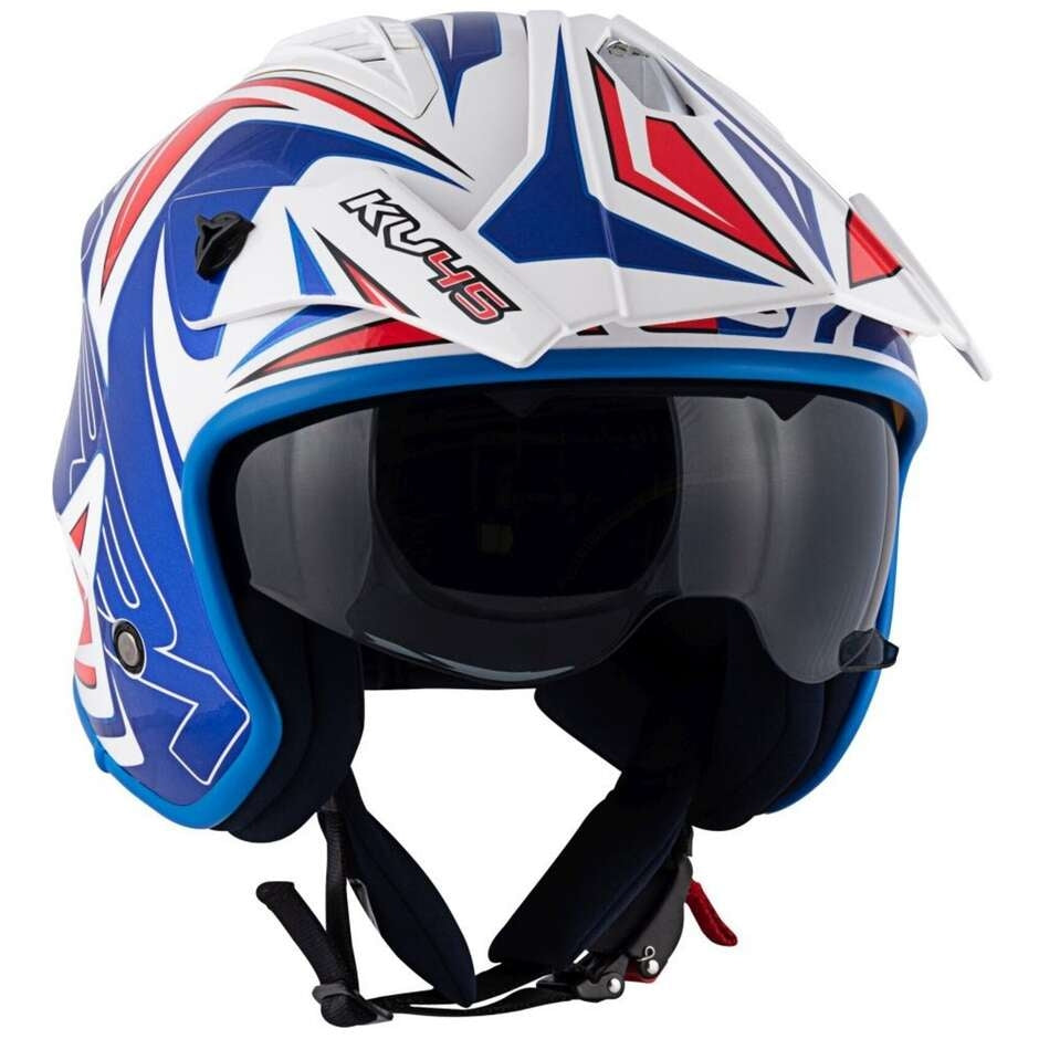KAPPA - CASCO JET KV45/TRIALD/GEMINI BLUE/RED – 5 – Maximomoto PT