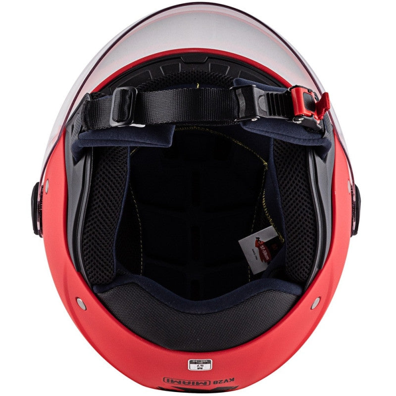 KAPPA - CASCO DJET KV28/MIAMI C/VLD/BASIC RED – 2 – Maximomoto PT