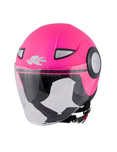 Kappa criança KJ05 Jato Urbano CORRIDA Capacete rosa mate – Maximomoto PT