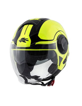 KAPPA - CASCO JET KV37/EVOD/STYLE NEGRO-MT/TITANI/YELLOW – Maximomoto PT