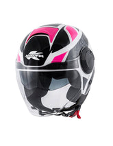 KAPPA - CASCO JET KV37/OREGON.D/READY-LADY TITANIO/FUCSIA – Maximomoto PT
