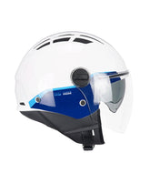 Casco Scooter CGM 116G AIR BICO Jet Casco Urbano Blanco Azul – Maximomoto PT