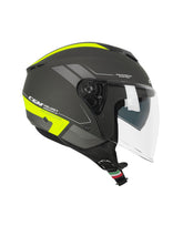 CGM 126G IPER CITY Casco de Moto Grafito Amarillo Fluo – Maximomoto PT