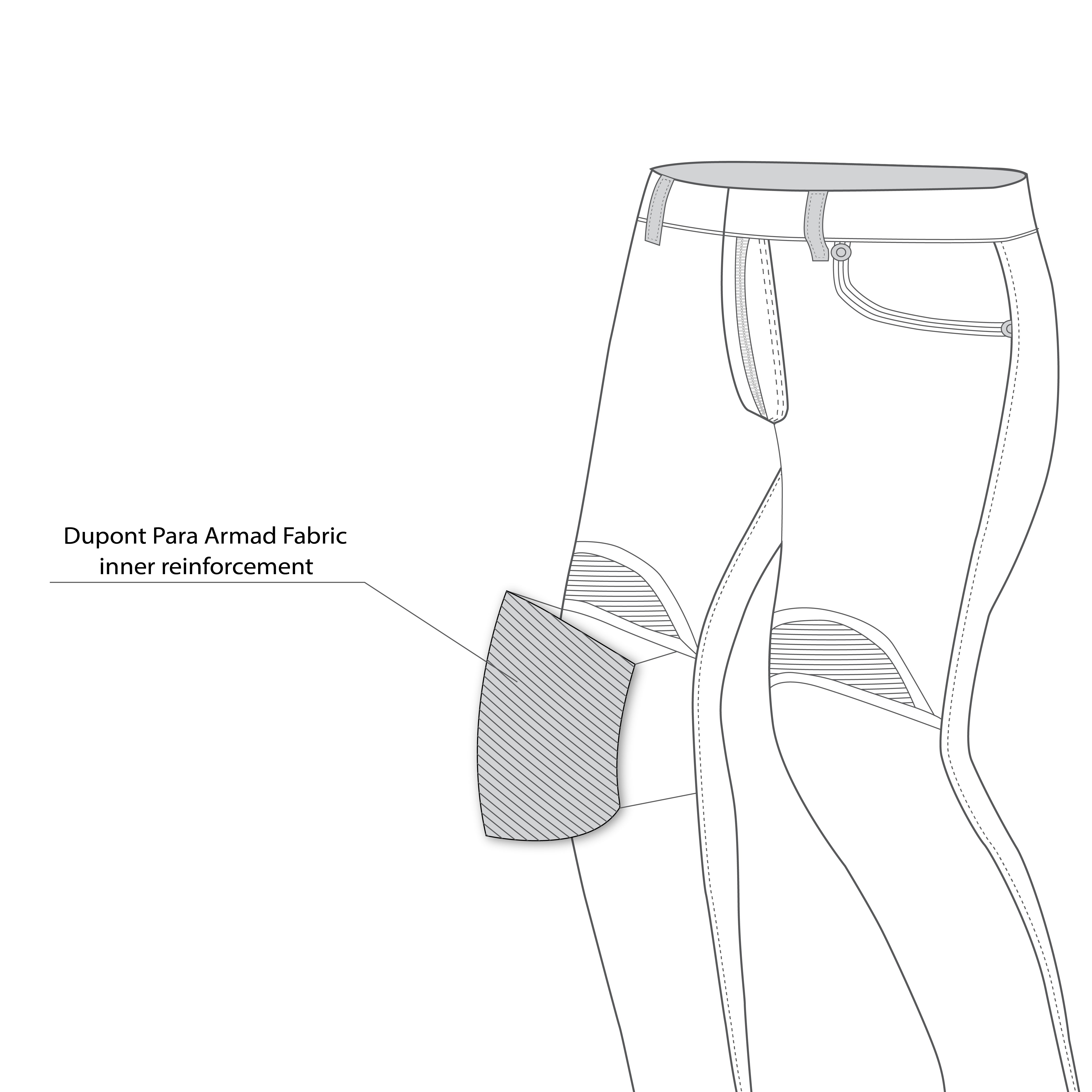 BELA BOSTON CE VAQUEIRO Moto Calcas Azul 30L