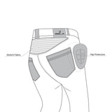 BELA BOSTON Jeans CE Moto Calcas Escuro Cinza