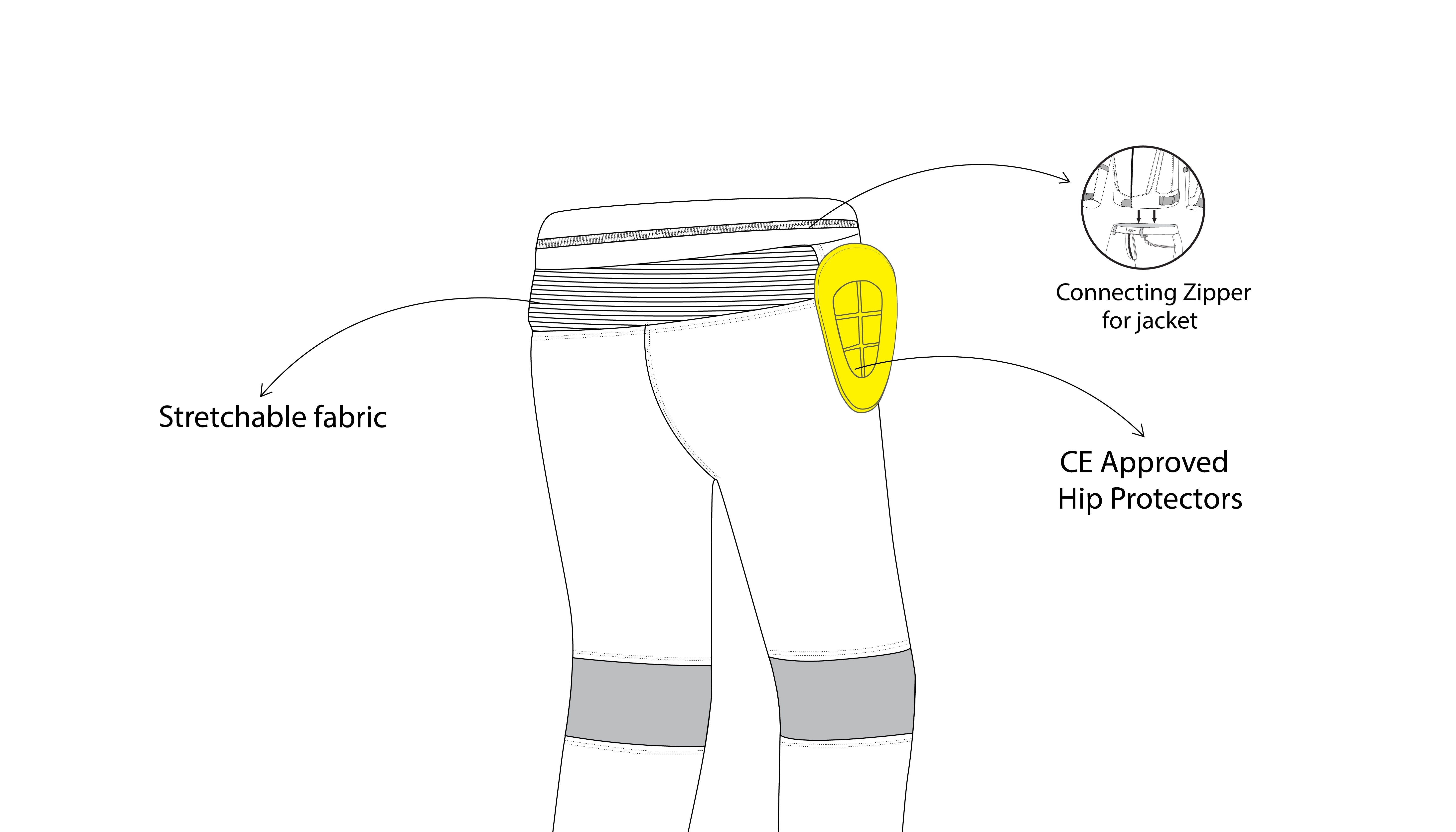 BELA CROSSROAD EXTREME WP Moto Textil Calcas Preto – 10 – Maximomoto PT