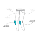 BELA RIO VAQUERO CE Denim Jeans Moto Homem Calcas Azul