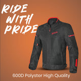 SHUA GRAVITY LITE Moto Homem Textil Casacos Preto Amarelo
