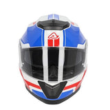 ACERBIS - CASCO MODULAR SEREL 22.06 Blanco/Azul/Rojo