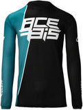 ACERBIS - CAMISETA MX J-TRACK SEVEN NERO/VERDE