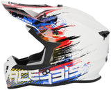 ACERBIS - CASCO LINEAR 2206 BIANCO/BLU/ROSSO