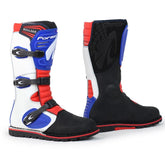 SHAPE - BOULDER BOOT WHITE/RED/BLUE – Maximomoto PT