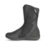 R-TECH TROJAN LUNAR Moto Couro Botas Preto