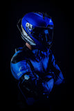 SHARK - AERON-GP BLANK SP Carbon Blue Anthracite