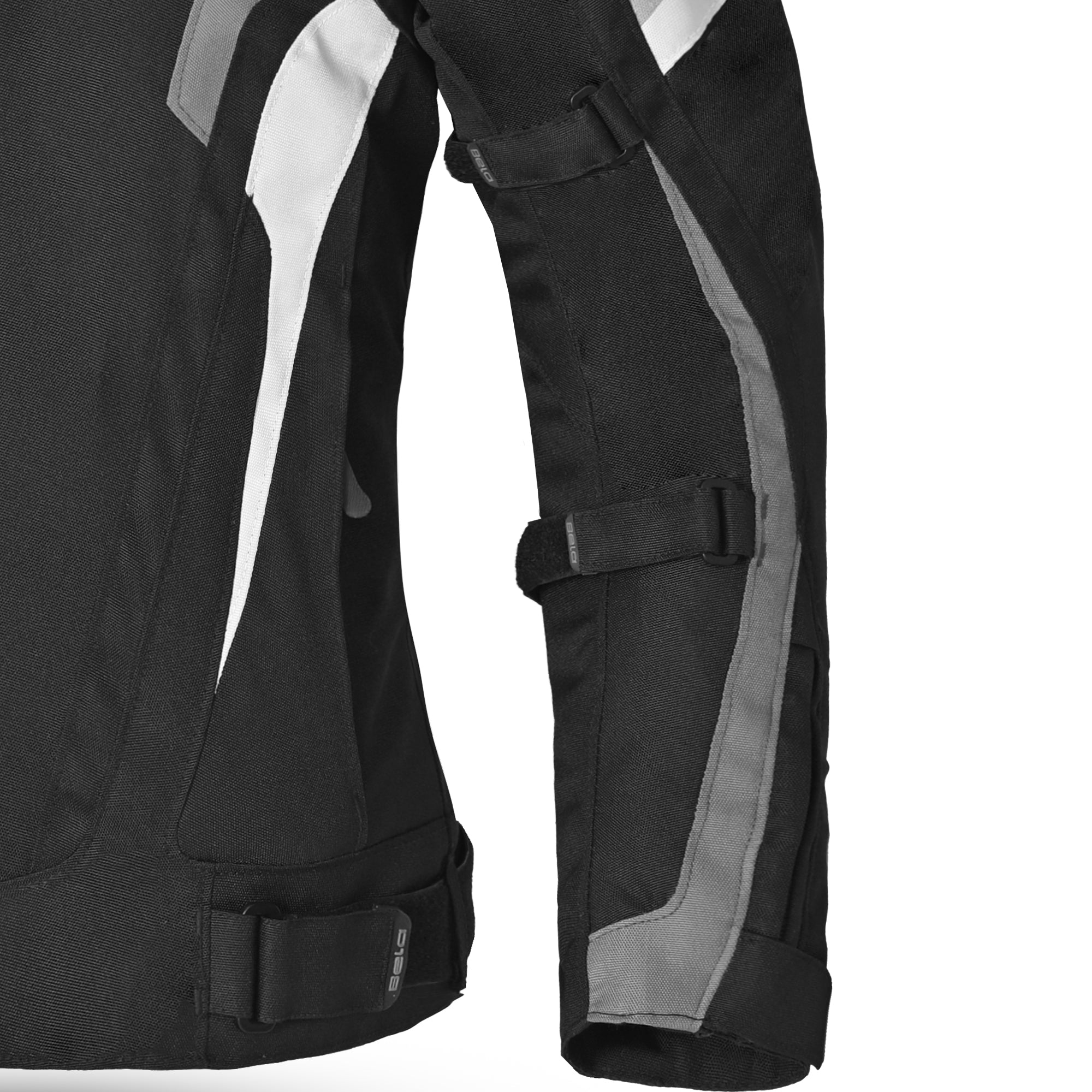 BELA HIGHLAND Women's Motorcycle Jacket Black Ice Gray – 10 – Maximomoto PT