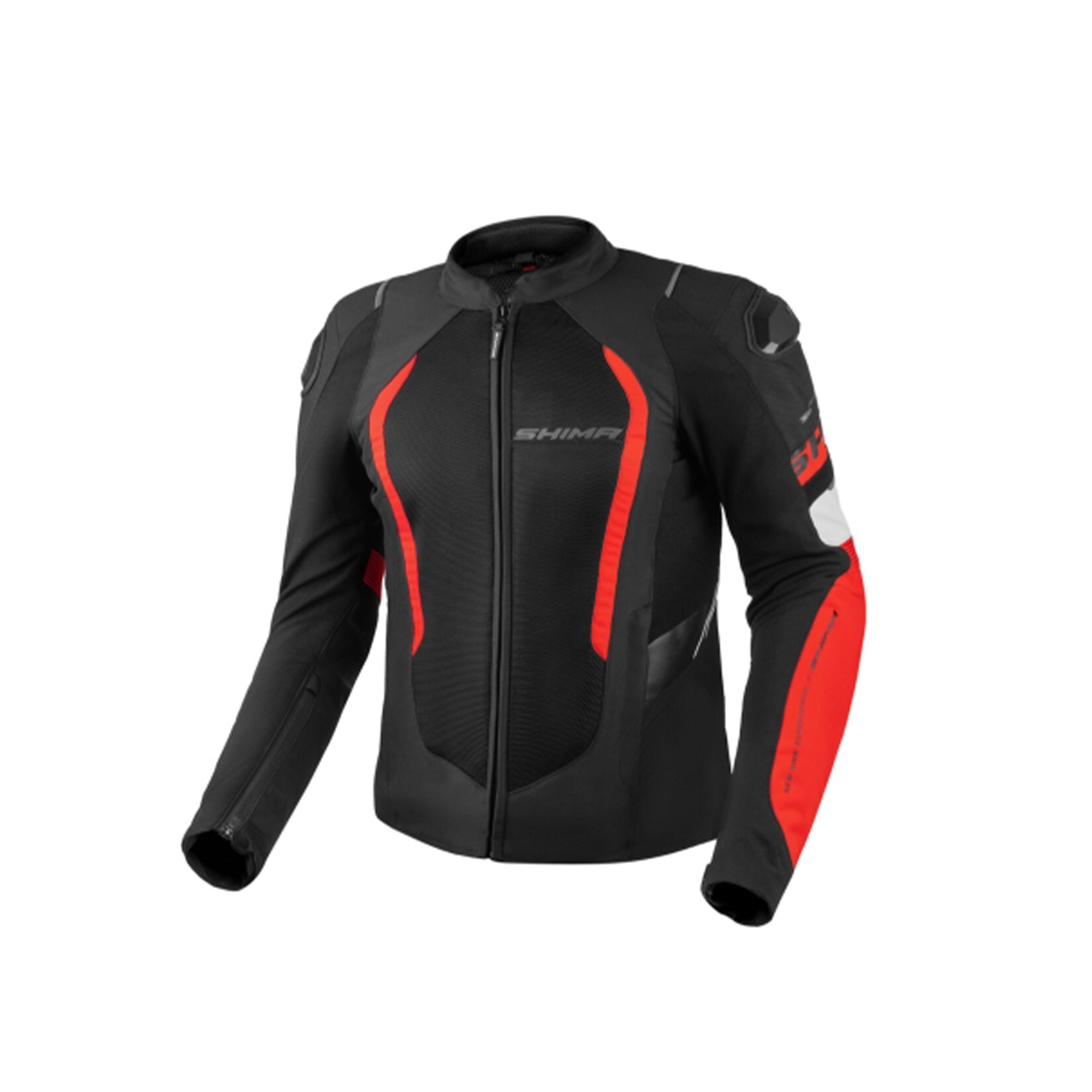 SHIMA MESH PRO 2.0 Moto Homem Casacos Preto Vermelho