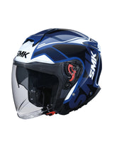 SMK GTJ TOURER DECORADO MOTO ABERTO CAPACETE BRILLO (GL515)