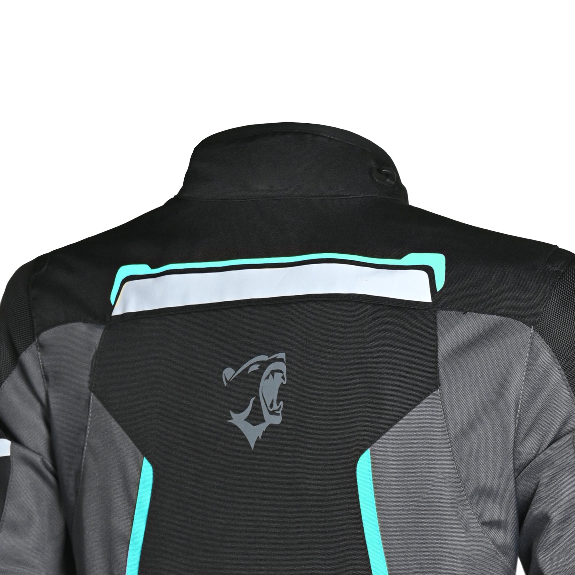 BELA HURRICANE 3 Em 1 Moto Senhora Casaco Turquesa Preto